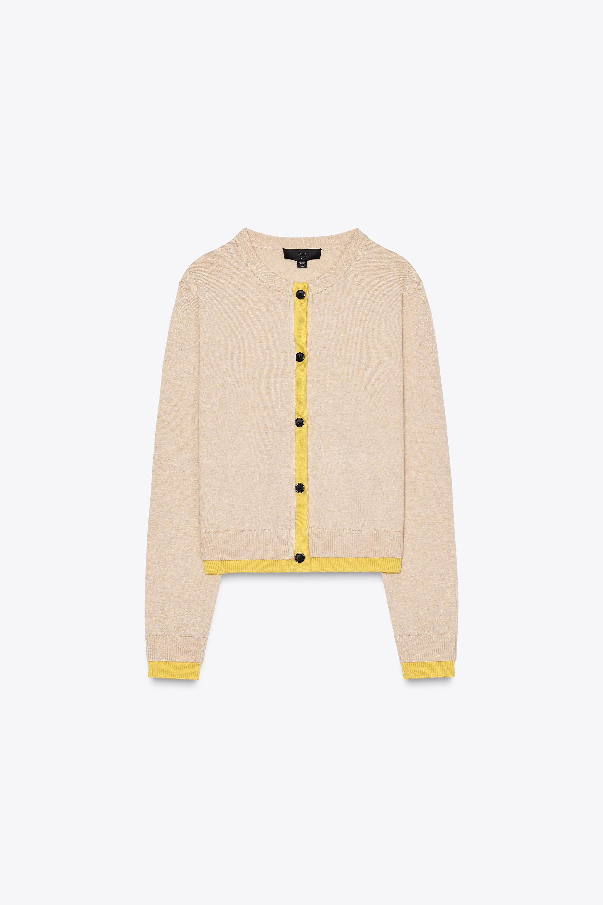 COMBINATION KNIT TOP | Zara US