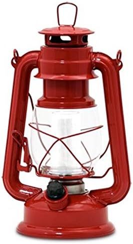 Amazon.com: Northpoint Vintage Style Red Hurricane Lantern with 12 LED's and 150 Lumen Light Outp... | Amazon (US)