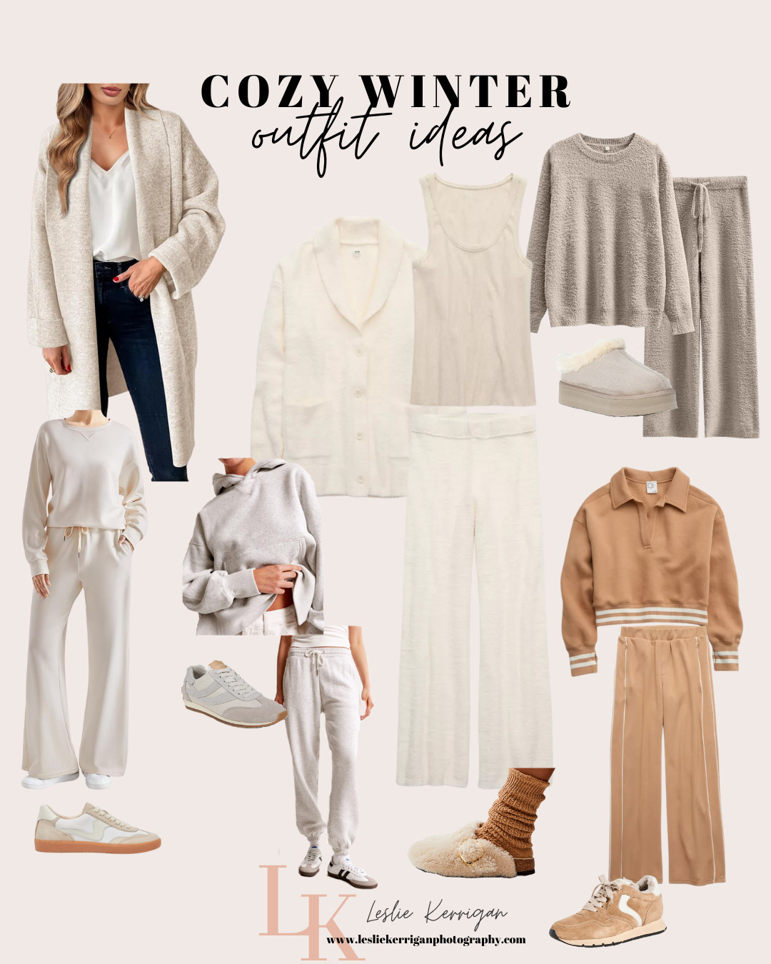 officially in my cozy era!  All things warm and cozy for winter!  These can all be worn to lounge around your house or out and about if you brave the cold!

neutral lounge sets, winter lounge set, winter outfit ideas, cozy winter lounge set, cream set, gray set, neutral sneakers 

 #LTKSeasonal #LTKOver40