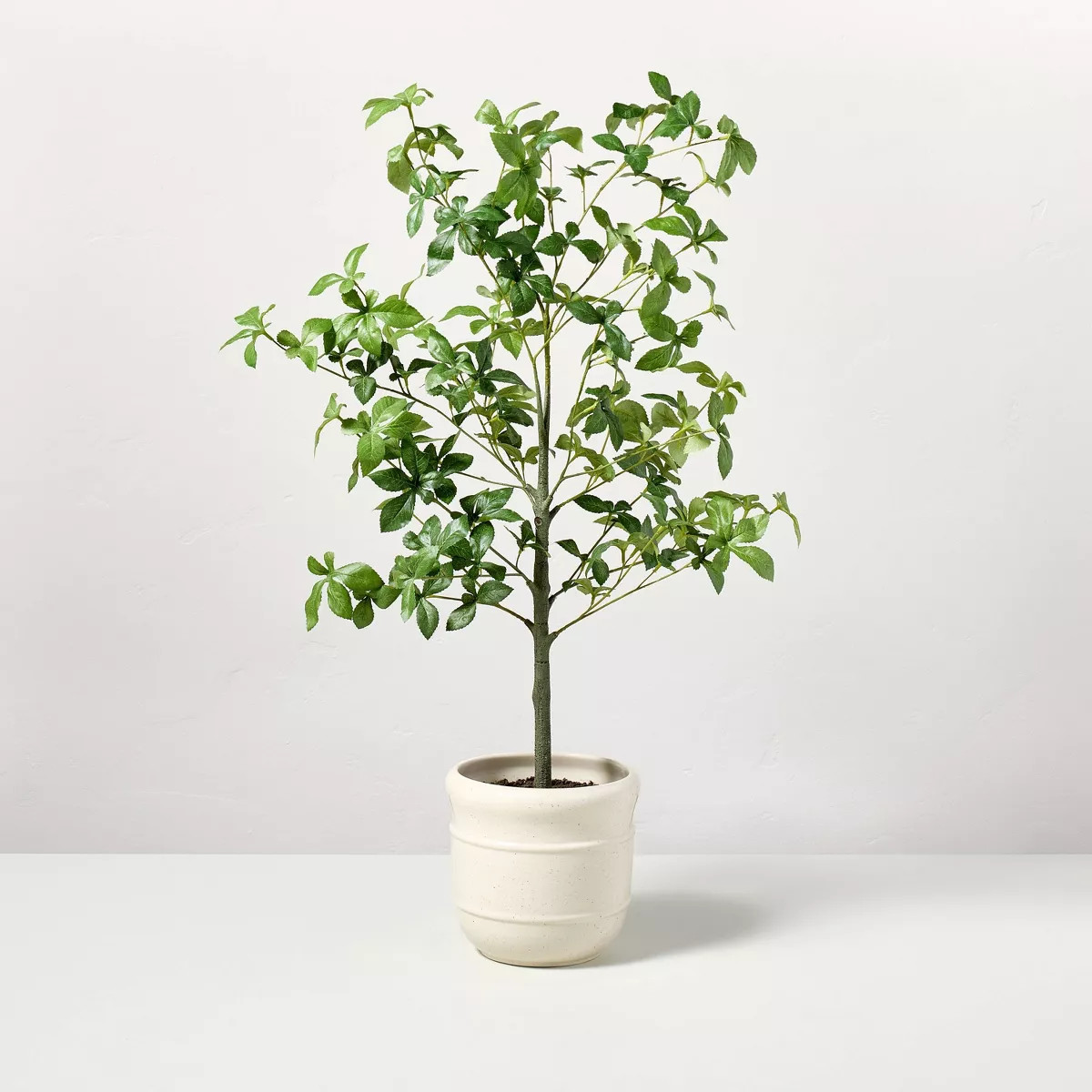33" Faux Potted Gypsophila Leaf Tree - Hearth & Hand™ with Magnolia | Target