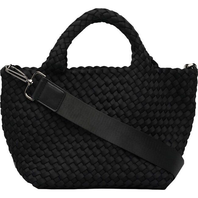 St Barths Mini Tote, Onyx | Maisonette