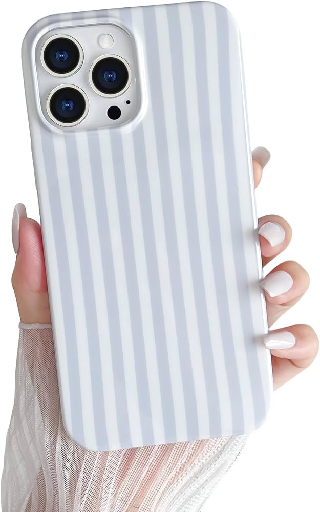 Yeddabox for iPhone 14 Pro Case Cute Striped Phone Case Soft TPU Slim Shockproof Phone Cover for ... | Amazon (US)