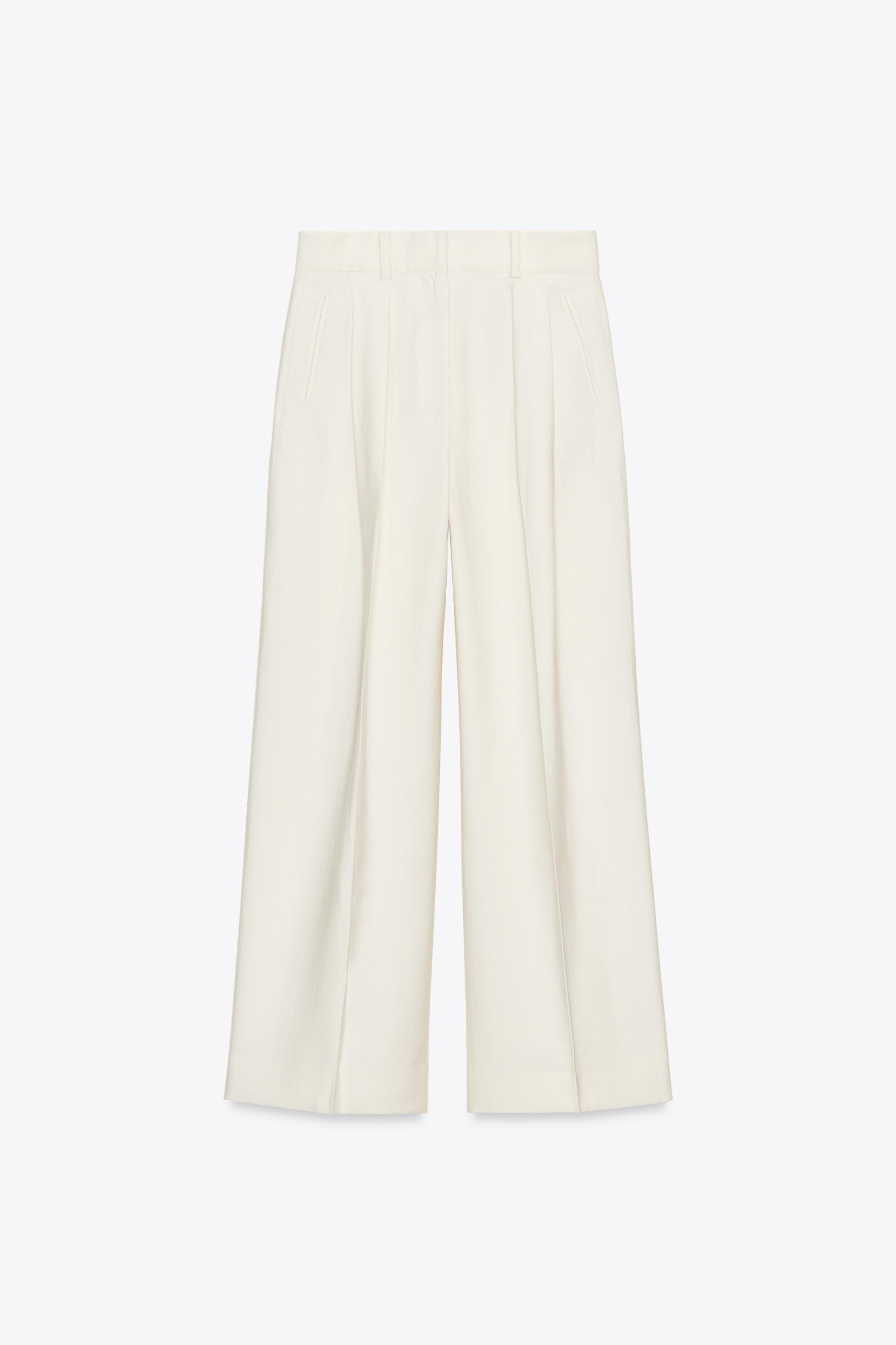 ZW COLLECTION FLOWING DARTED TROUSERS | Zara UK