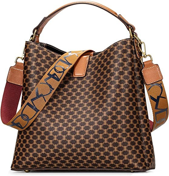 IBFUN Women Satchel Handbag Purse Ladies Leather Vintage Top Handle Tote Handbag | Amazon (US)