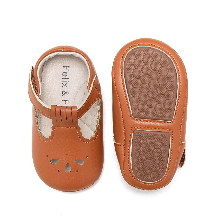 Soft Sole Baby Shoes - Infant Baby Walking Shoes Moccasins Rubber Sole Crib Shoes | Amazon (US)