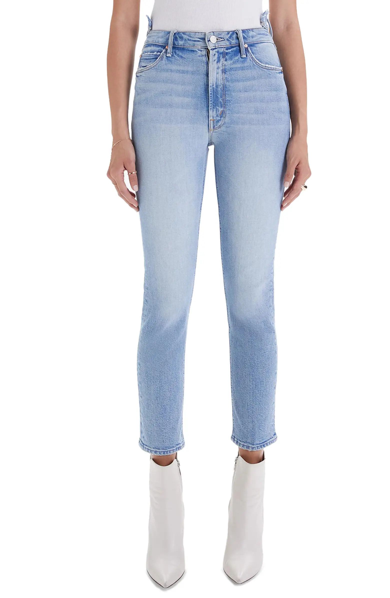Dazzler Shift Step Waistband Jeans | Nordstrom