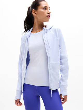 Unstoppable Fleece Lined Full Zip Jacket | Athleta