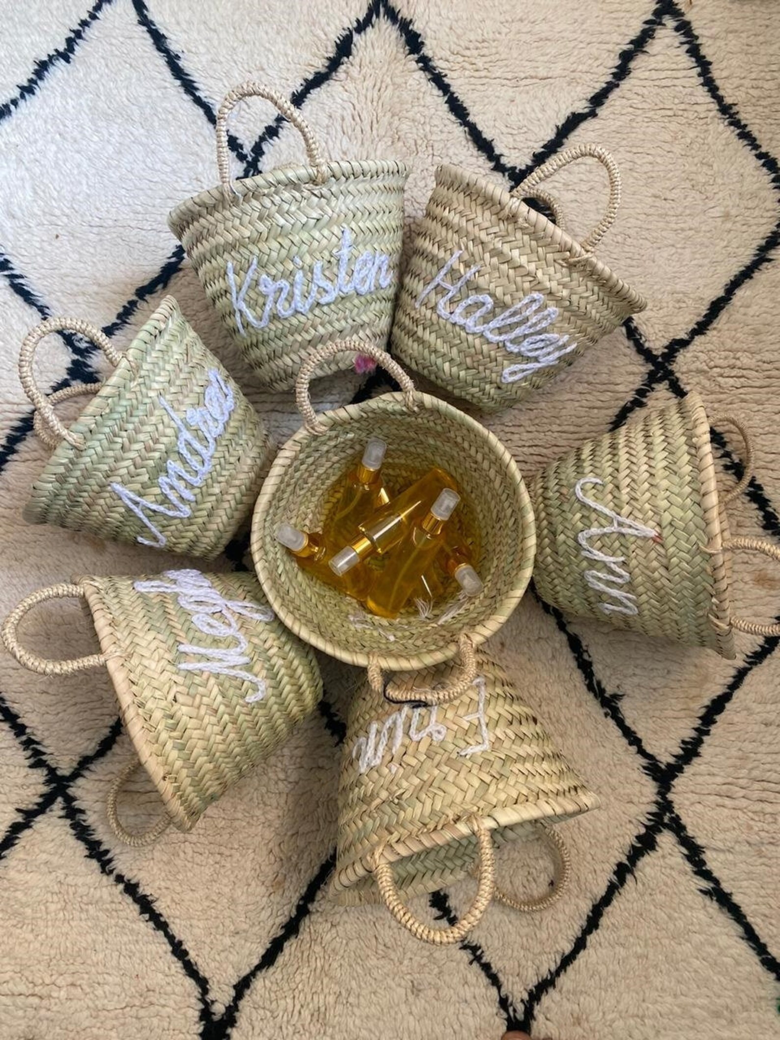 Wedding gift Personalized mini straw basket, bridal bags,customized straw bag, custom beach bag,s... | Etsy (US)