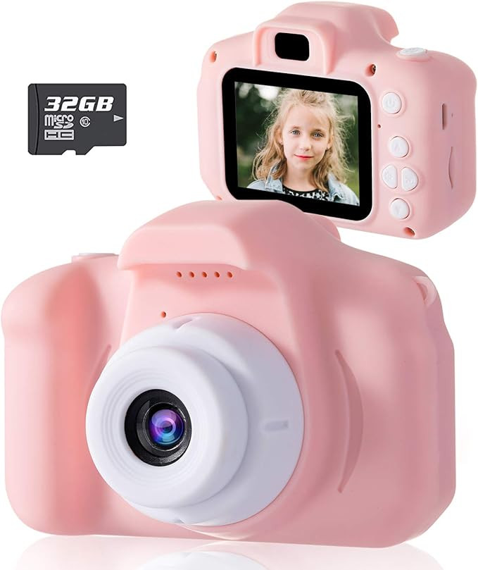 Kids Camera, DDAD Digital Video Camera Gifts for Boys and Girls, Toddler Video Recorder Mini Rech... | Amazon (US)