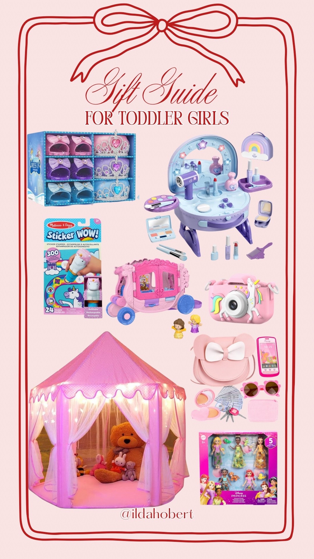 Gift guide for toddler girls!🎁

Gifts for kids, gifts for her, Christmas gifts, gift ideas

#LTKGiftGuide #LTKKids #LTKHoliday