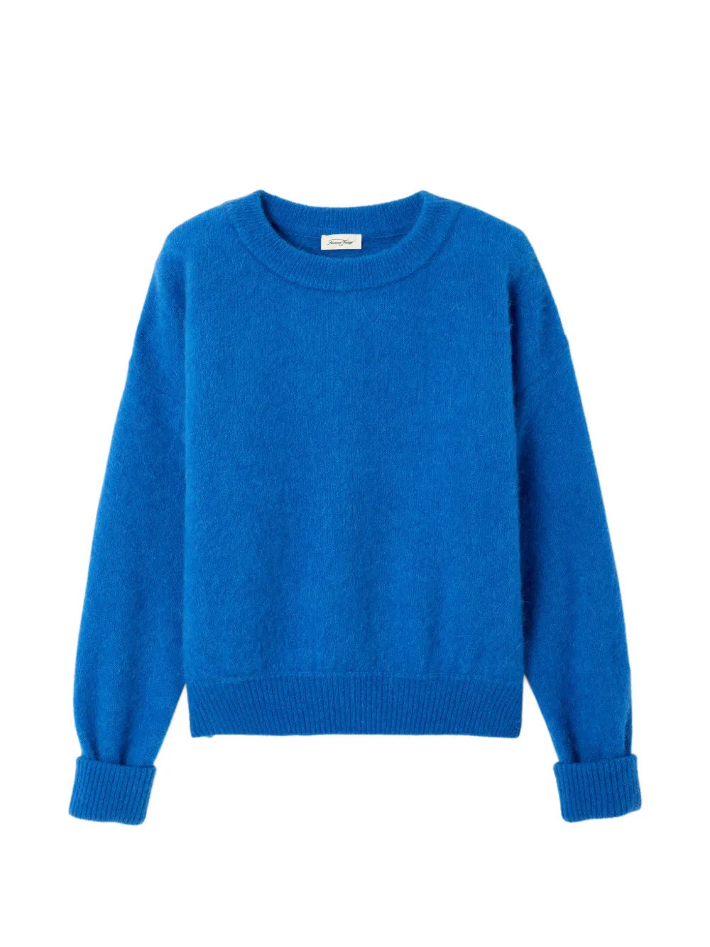 American Vintage Vitow long-sleeve sweater - Blue | Farfetch Global