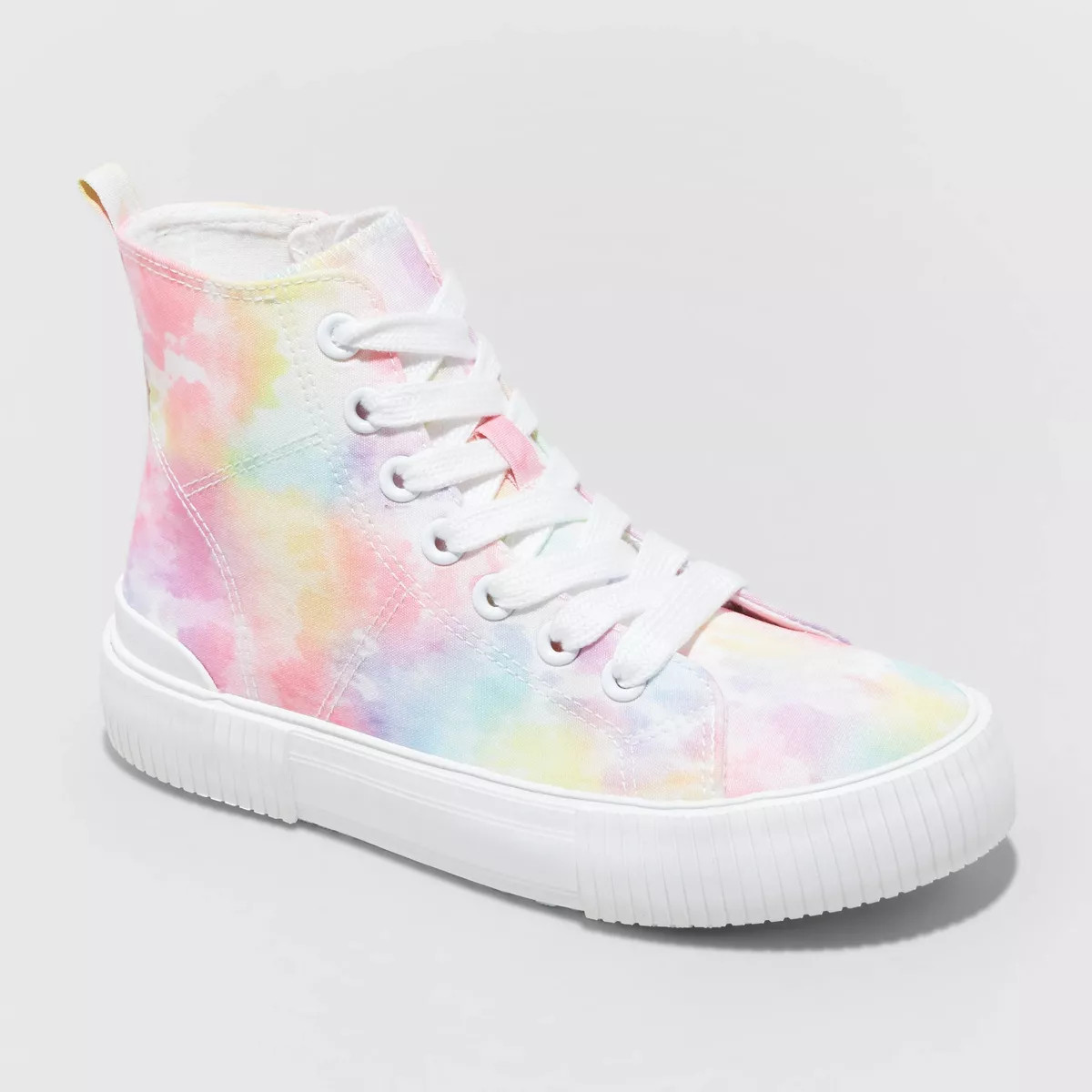 Girls' Cora Zipper Lace-Up Sneakers - Cat & Jack™ | Target