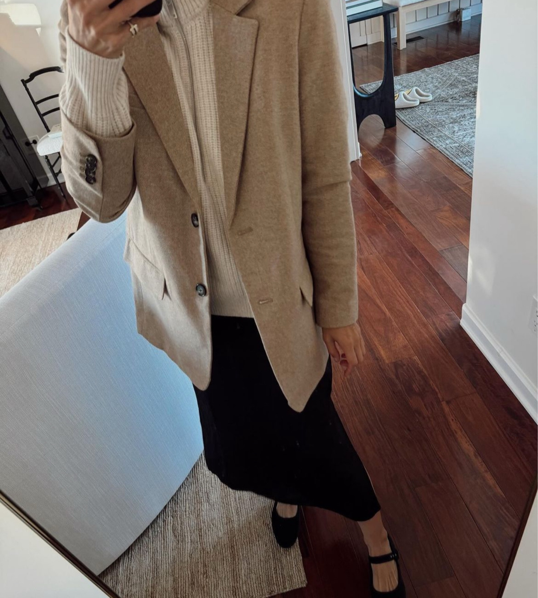 Whole fit is Everlane!