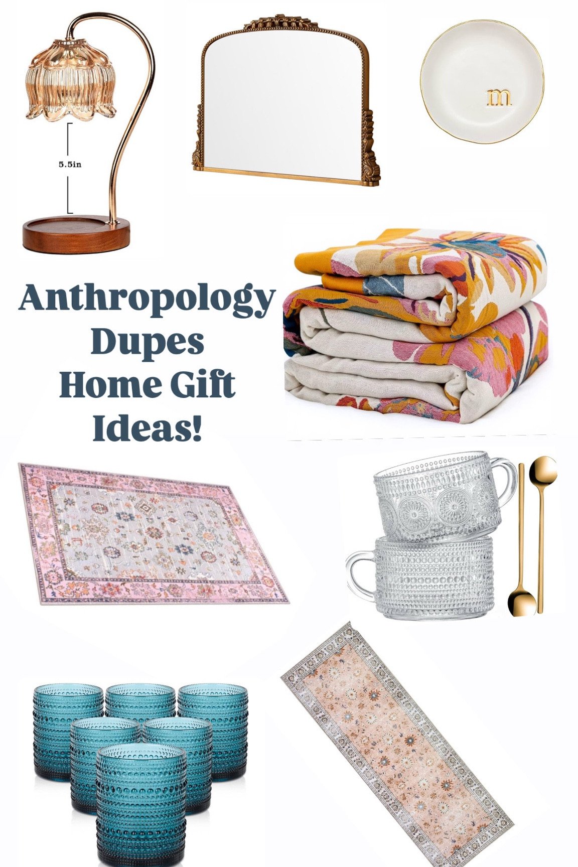 These are such great Anthro dupes I found on Amazon with great reviews! #anthropologydupe #giftideas

#LTKGiftGuide #LTKHoliday #LTKFindsUnder50