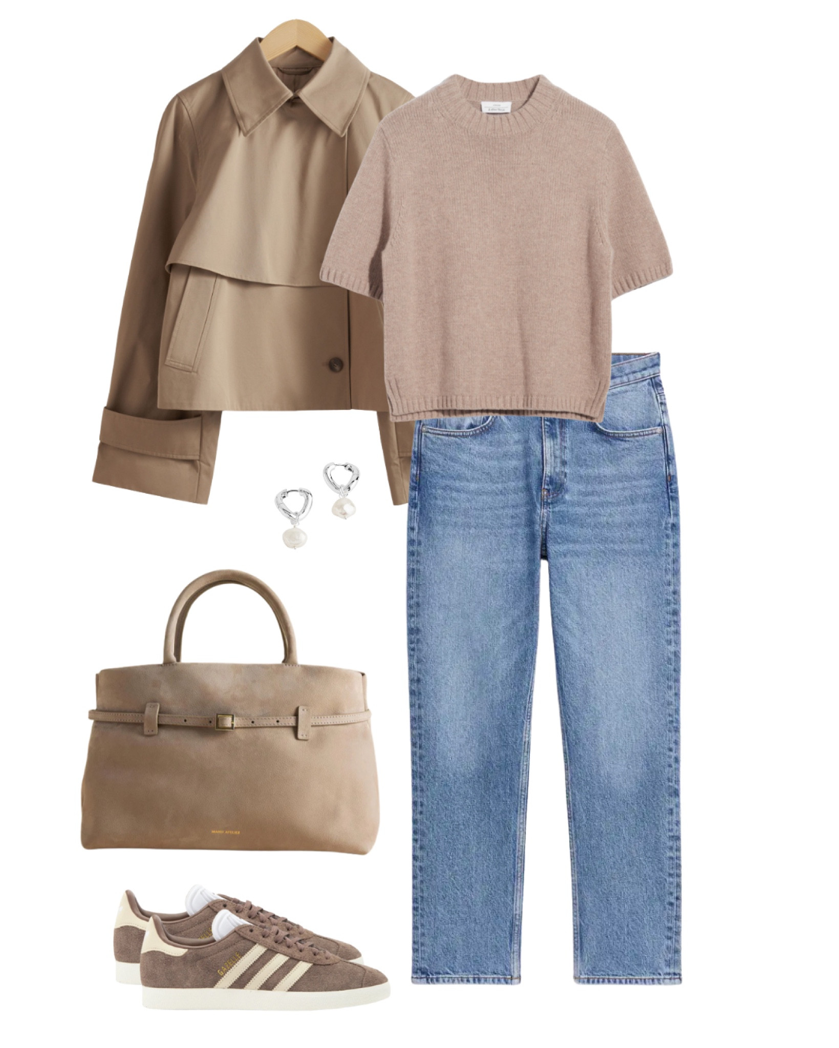 Trench jacket, knit top, sneakers, fall outfits 

#LTKSeasonal #LTKStyleTip #LTKOver40