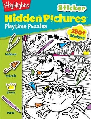 Highlights Sticker Hidden Pictures Playt ( Hightlights) (Paperback) by Highlights for Children, I... | Target