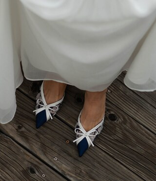 x Caelynn Bell Tivoli Floral Pointed Toe Dress Mules | Dillard's