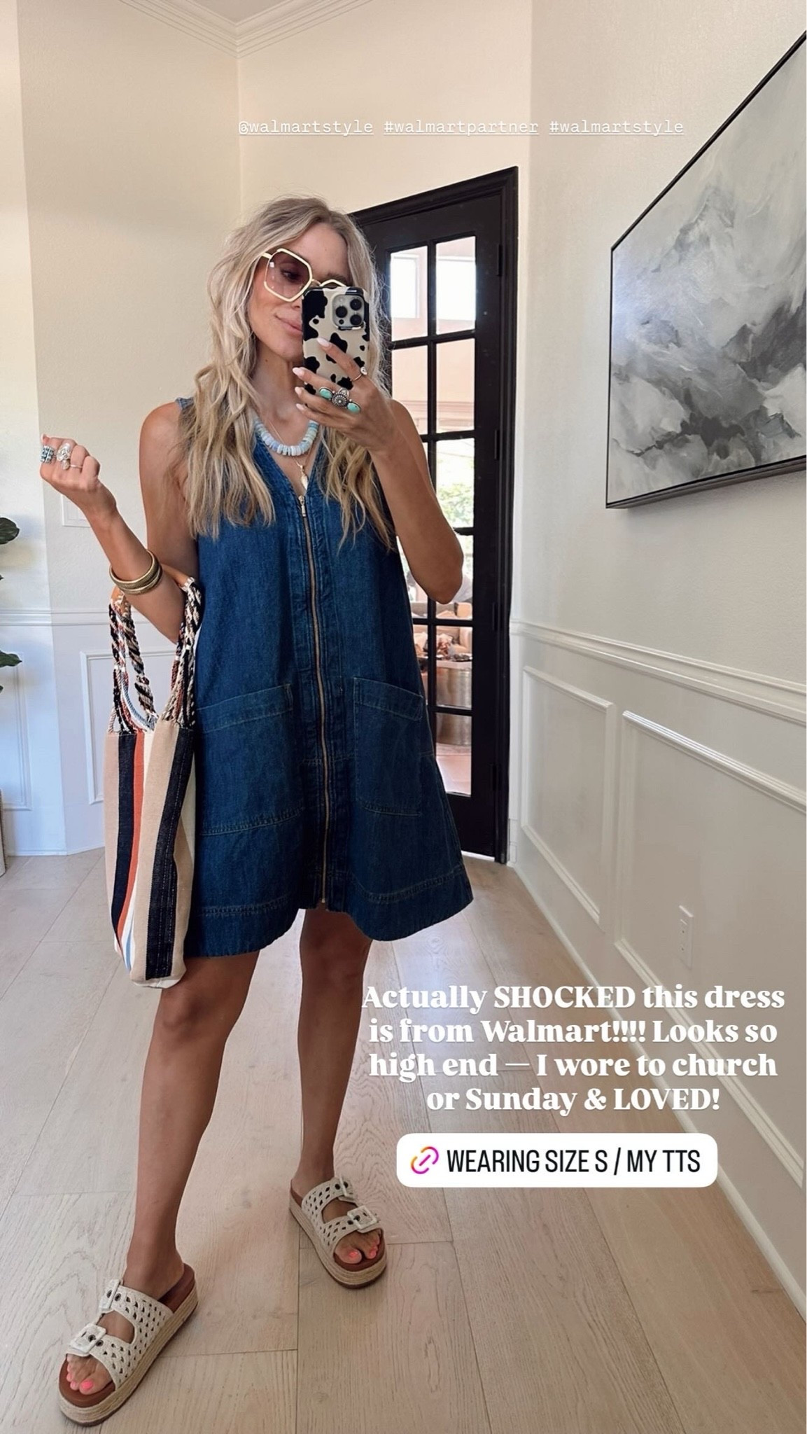 Shocked this dress is from Walmart! I wore it to church on Sunday & LOVED!!! 

@Walmartstyle #walmartpartner #walmartstyle
