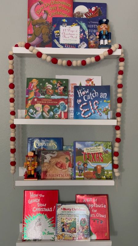 Christmas book display 

#LTKSeasonal