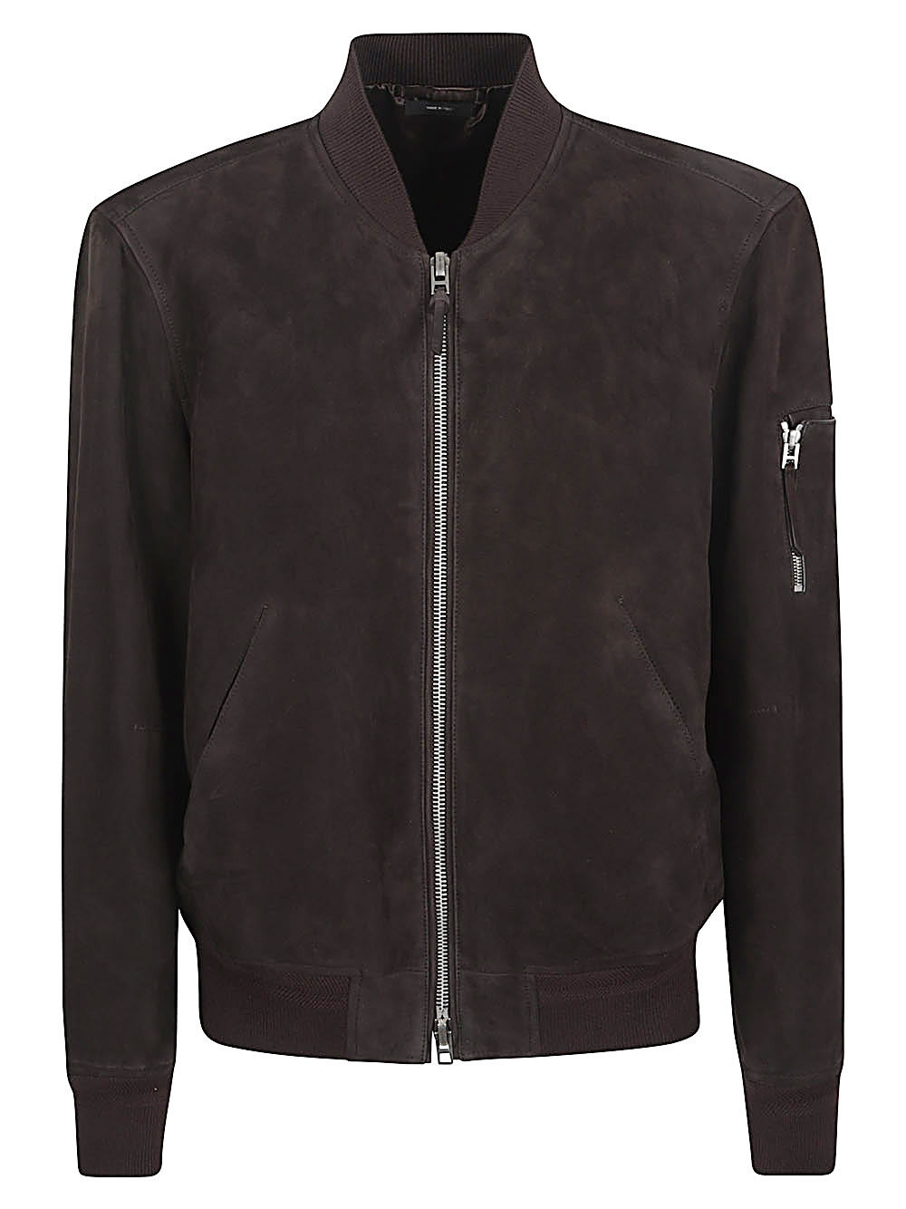Tom Ford Suede Leather Bomber Jacket | Italist.com US