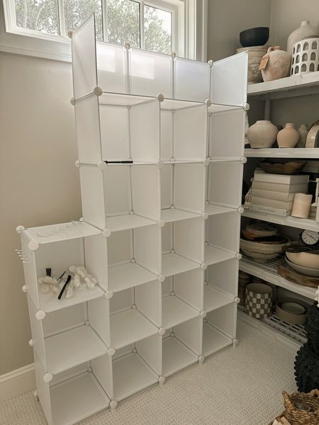 Storage closet find — love these stackable cubes from Amazon✨ they’re customizable for how you wanna stack them & come in a few colors!! 

Organization / storage / home decor / home hack / Holley Gabrielle 

#LTKFindsUnder50 #LTKFindsUnder100 #LTKHome