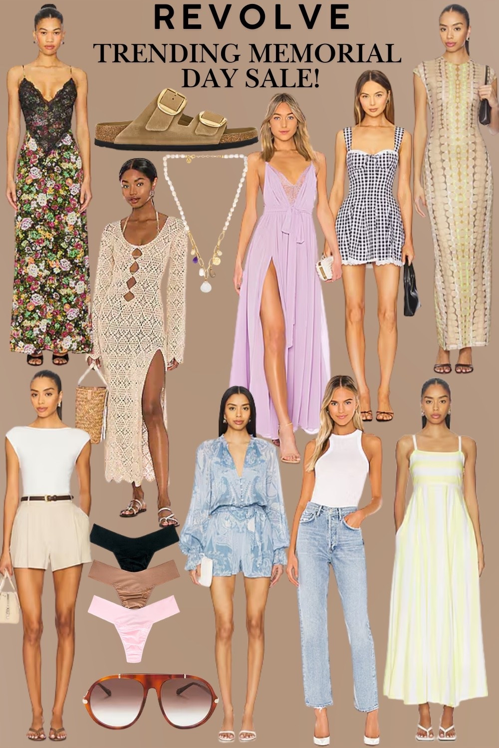 Memorial Day sale finds that are giving effortless expensive energy!! These are sooo good! 
 🤍✨


The REVOLVE sale is so good right now — dreamy vacation dresses, elevated basics, cute swim, sandals + accessories all at major markdowns. Rounded up my favorite trending finds before sizes disappear 👏🏼 

Everything is Linked in my LTK! Tap below to shop 👇🏻🤩








#RevolveSale #MemorialDaySale #LTKFinds #VacationStyle #SummerStyle #NeutralFashion #ResortWear #EuroSummerOutfits #BeachVacationStyle #AffordableLuxury #LTKUnder100 #CapsuleWardrobe #MinimalStyle #TrendingNow #VacationOutfits #SummerFashion #EffortlessStyle #LTKFashion #DesignerInspired

#LTKSaleAlert #LTKSeasonal #LTKOver40 #LTKSaleAlert