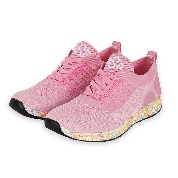Monogrammed Confetti Sneakers | Marleylilly