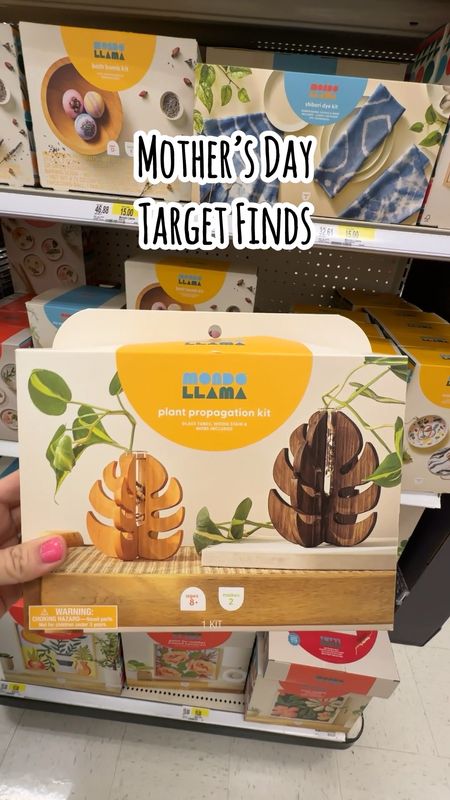 If you're still looking for Mother’s Day gifts, Target has some adorable craft kits!

Propagation station, flower press, needlepoint craft, bath bomb

#LTKVideo #LTKGiftGuide #LTKhome