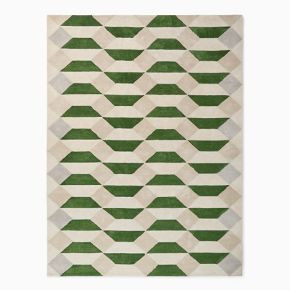 Faceted Tile Performance Rug | West Elm (US)