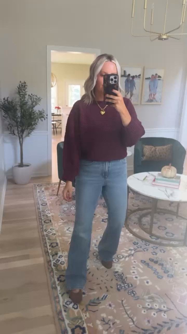 Target denim win 💙 These bootcut jeans have such a flattering shape through the hips and thighs with just the right amount of flare at the hem. Such a good pair for fall with sweaters, fitted tops, loafers, or boots.

Target denim, bootcut jeans, Target jeans, fall denim, flattering jeans, bootcut denim, fall outfit, jeans outfit, everyday denim, women’s fall fashion, lovelylifestyling

#LTKootd #LTKSeasonal #LTKOver40