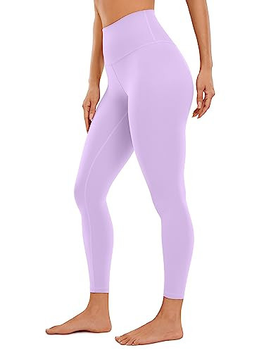 CRZ YOGA Butterluxe High Waisted Lounge Legging 25" - Buttery Soft Workout Yoga Pants for Women Elfin Purple Large | Amazon (US)