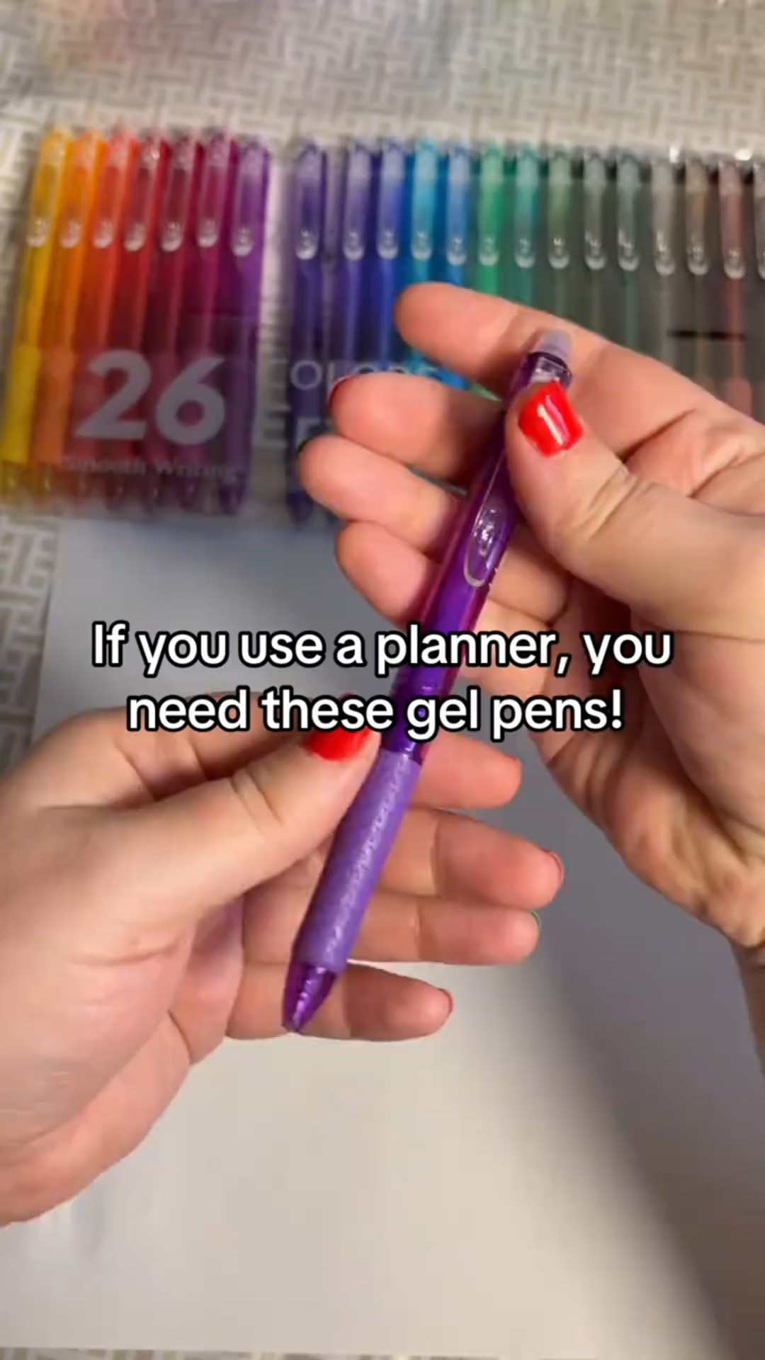 These erasable gel pens are perfect for journaling, planners, coloring, and everyday notes. You get 26 smooth-writing colors, and the ink erases cleanly without ripping the page. They’re retractable, comfortable to write with, and ideal for anyone who loves stationery, bullet journals, or cozy creative projects.


#LTKFindsUnder50 #LTKdayinmylife #LTKHome