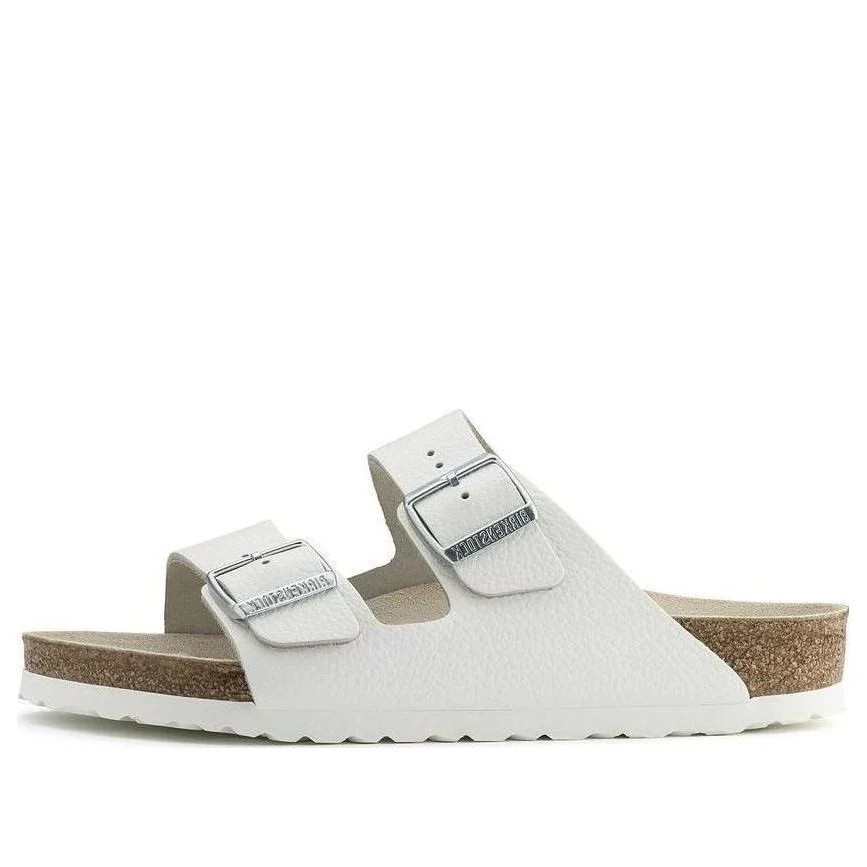 Birkenstock Arizona Leather Sandals 'White' 0051131 | KICKS CREW