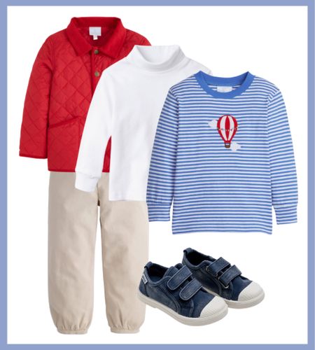 Casual and classic fall play clothes for boys. Fall outfit ideas for boys. More on DoSayGive.com  

#LTKunder50 #LTKunder100 #LTKkids