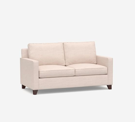 Cameron Square Arm Upholstered Sleeper Sofa with Memory Foam Mattress | Pottery Barn (US)