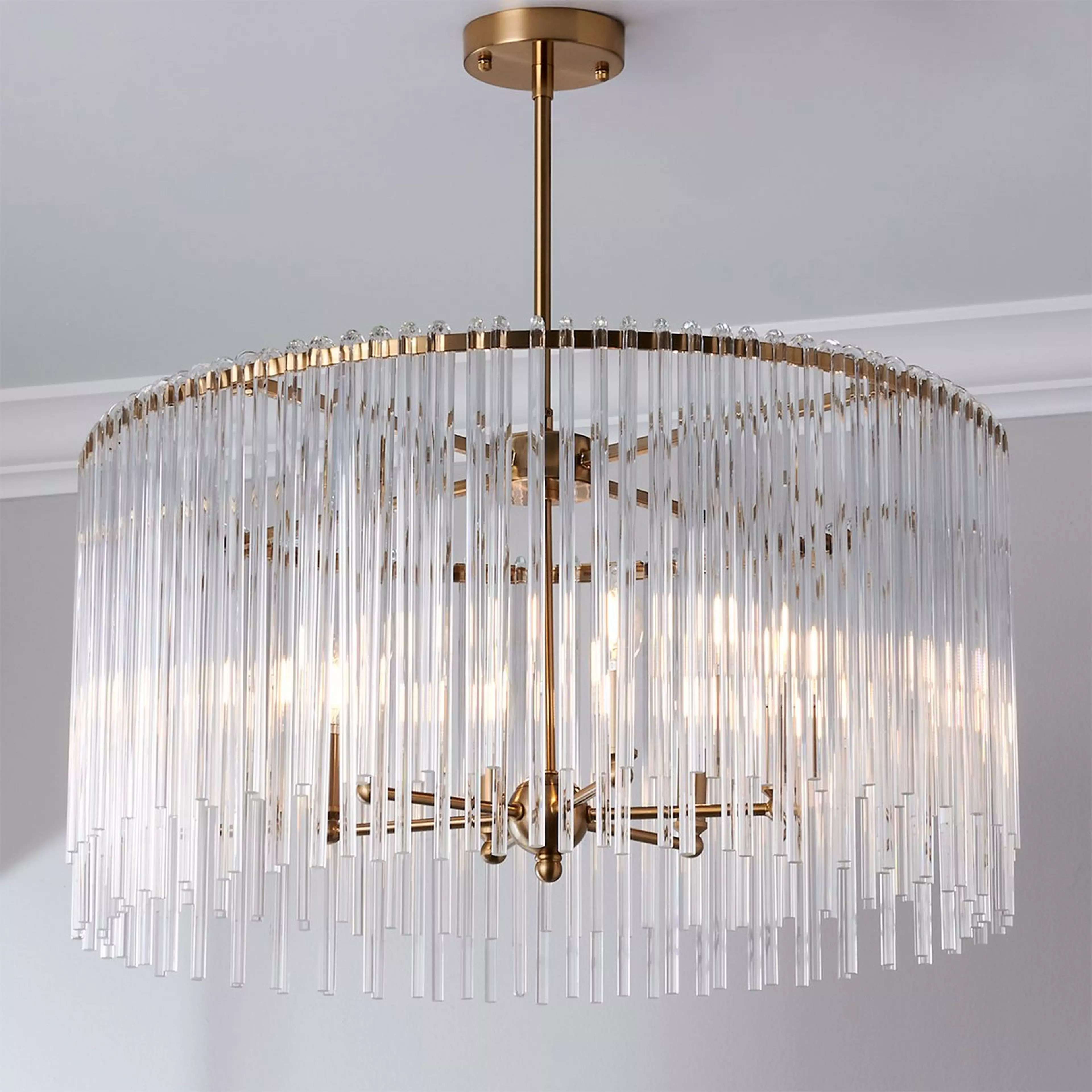 Glass-cicles Chandelier | Shades of Light