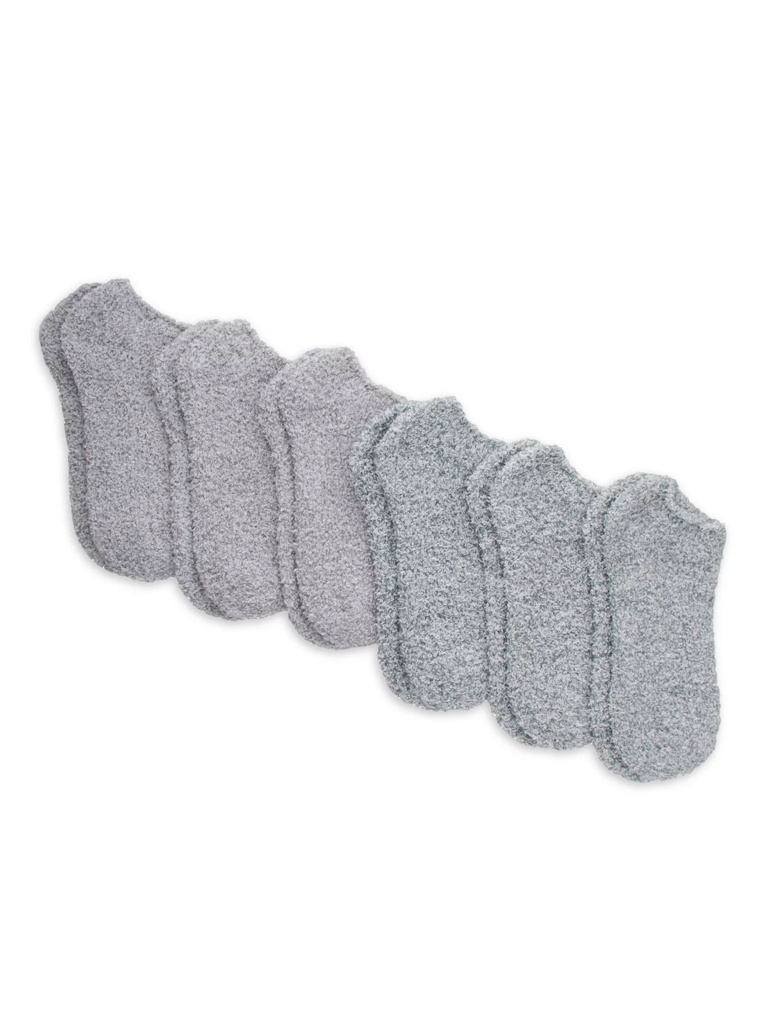 Hanes Women's Cozy No Show Sock, 6 pack | Walmart (US)