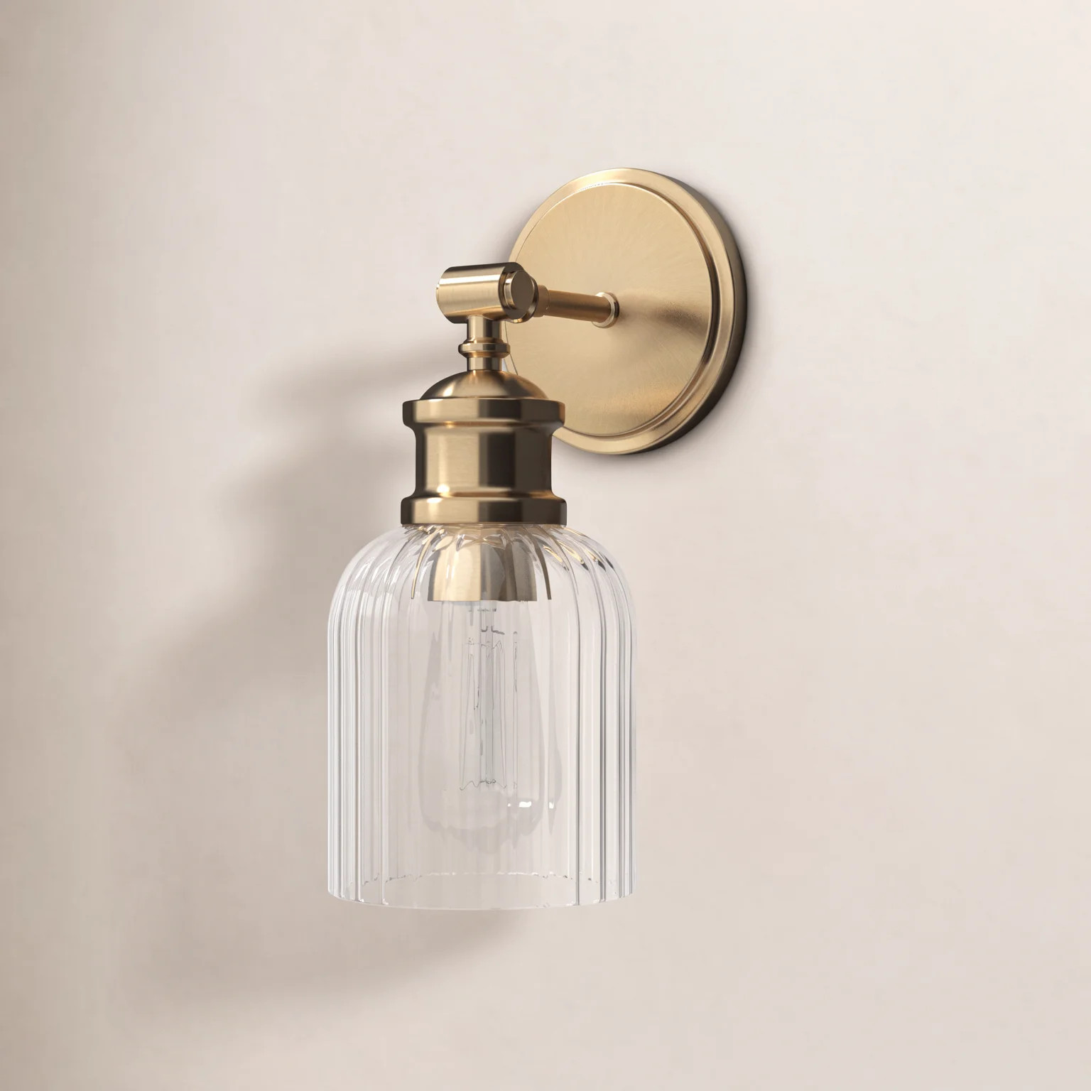 Ria 1 - Light Dimmable Armed Sconce | Birch Lane
