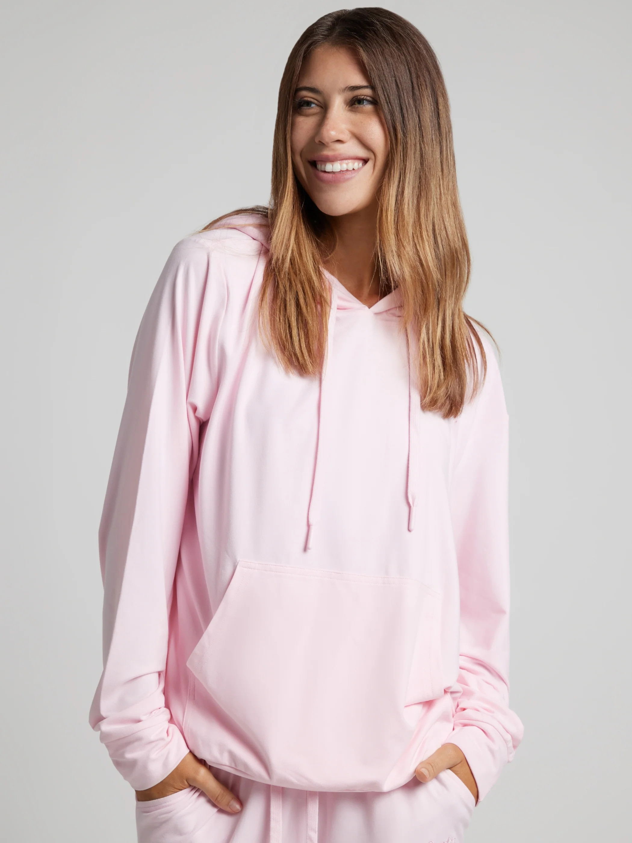 Comfrt AllDayJersey™ Hoodie | Cherry Blossom | Pink | S | Small | Comfrt