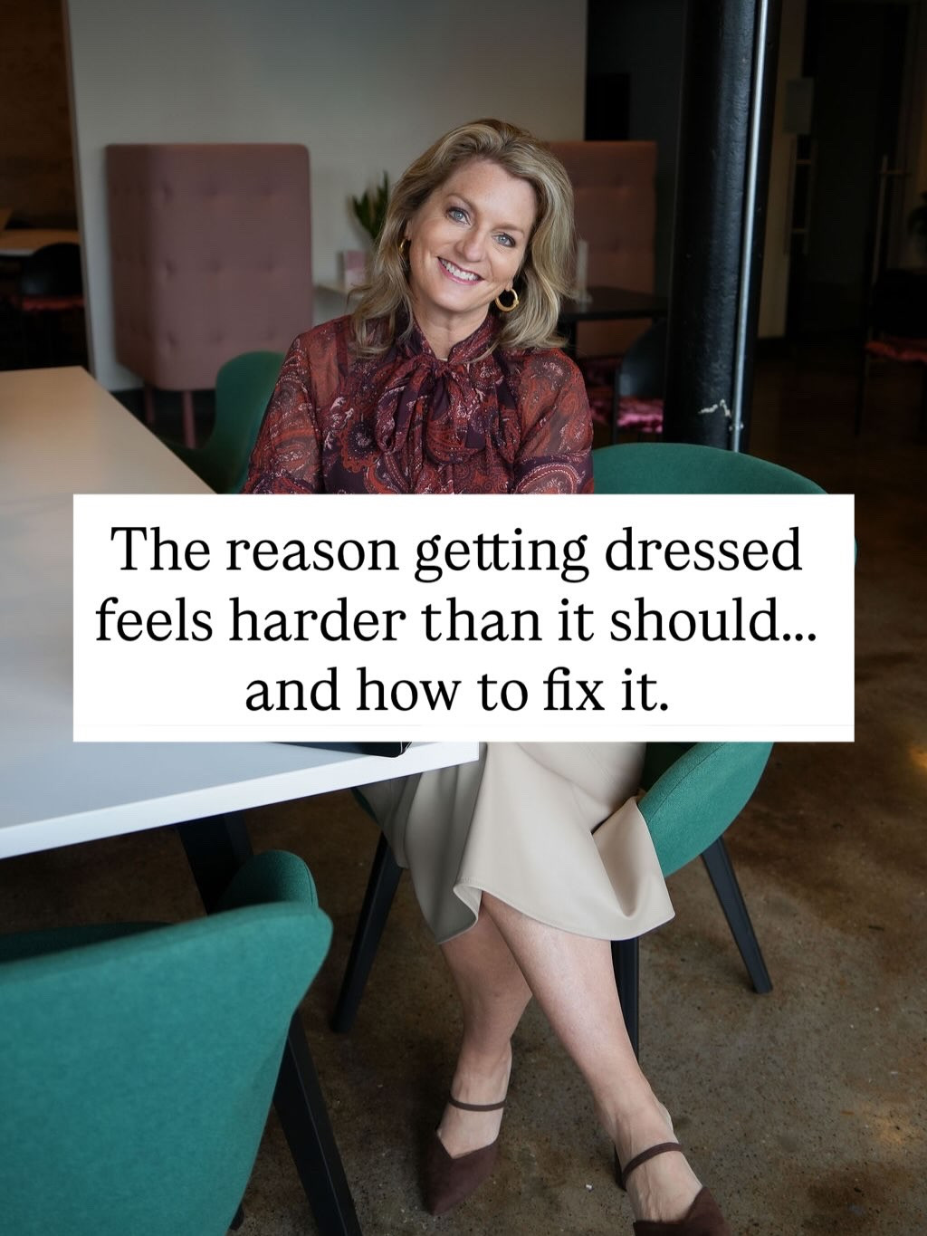 Effortless style isn’t about trying harder — it’s about knowing what actually works. When you focus on fit, proportion, and versatility, your wardrobe starts working for you instead of against you.

These are the exact principles we use with our clients to simplify their closets and make getting dressed feel easier every day.