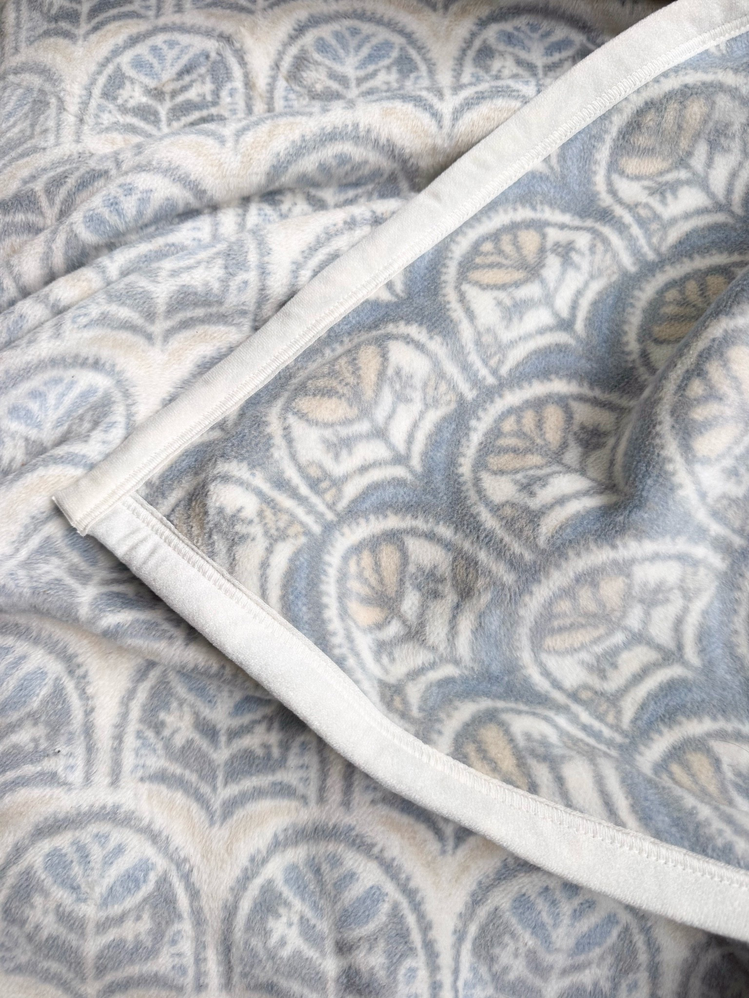 This throw blanket is such a pretty addition to the bedroom. I love the soft blue pattern and cozy texture, and it adds just enough color while still keeping the bedding feeling classic and relaxed.

blue throw blanket, patterned throw blanket, cozy bedroom decor, fall bedding, layered bedding, blue and white decor, bedroom styling, neutral home decor, cozy home accents, classic bedroom, coastal bedroom decor, girlonthehudson
