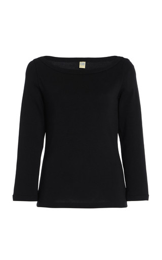 Exclusive Steffi Boat Neck Organic Cotton Top | Moda Operandi (Global)