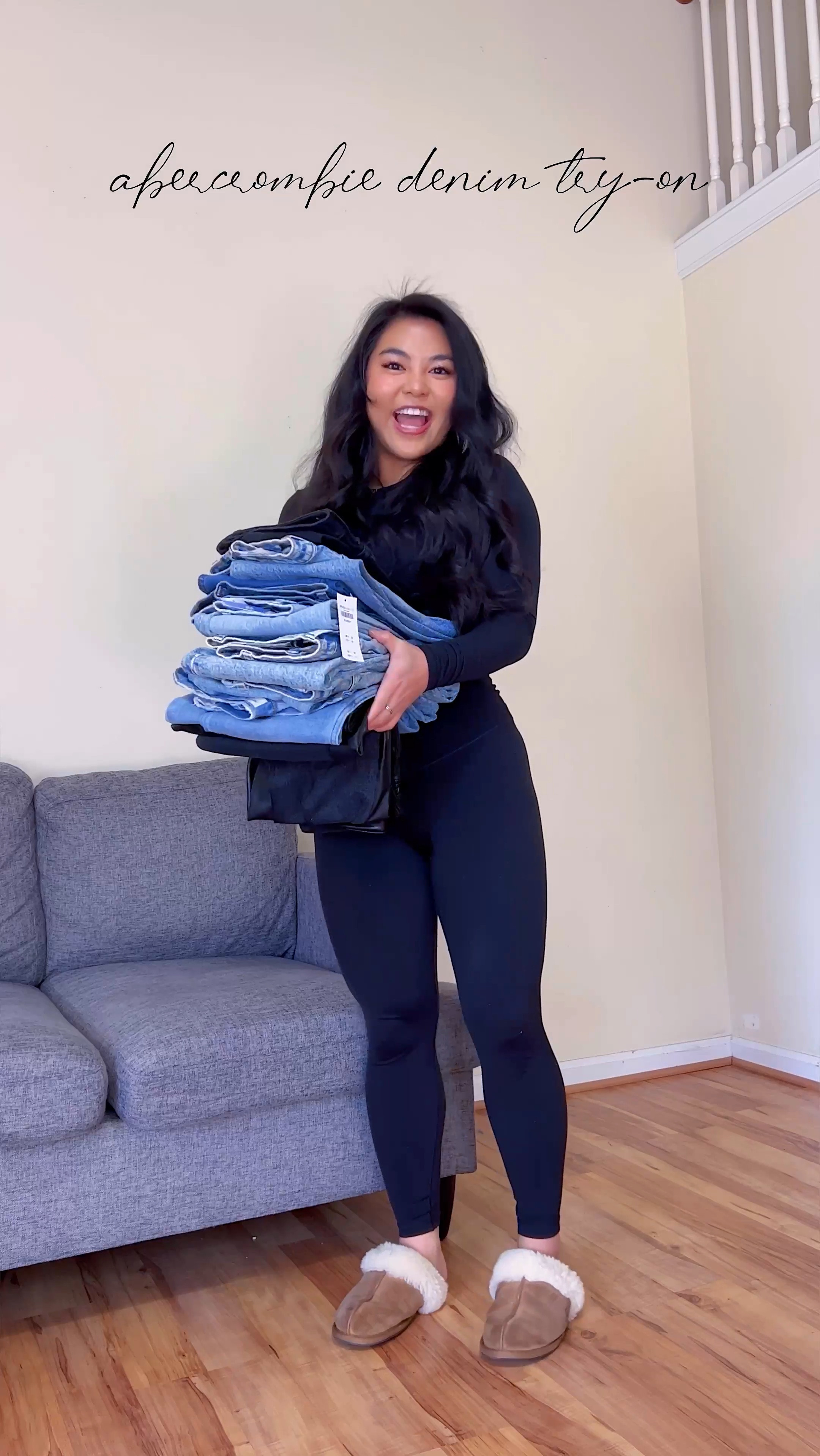 abercrombie semi-annual denim sale try-on🫶🏼

#LTKunder100 #LTKstyletip #LTKsalealert