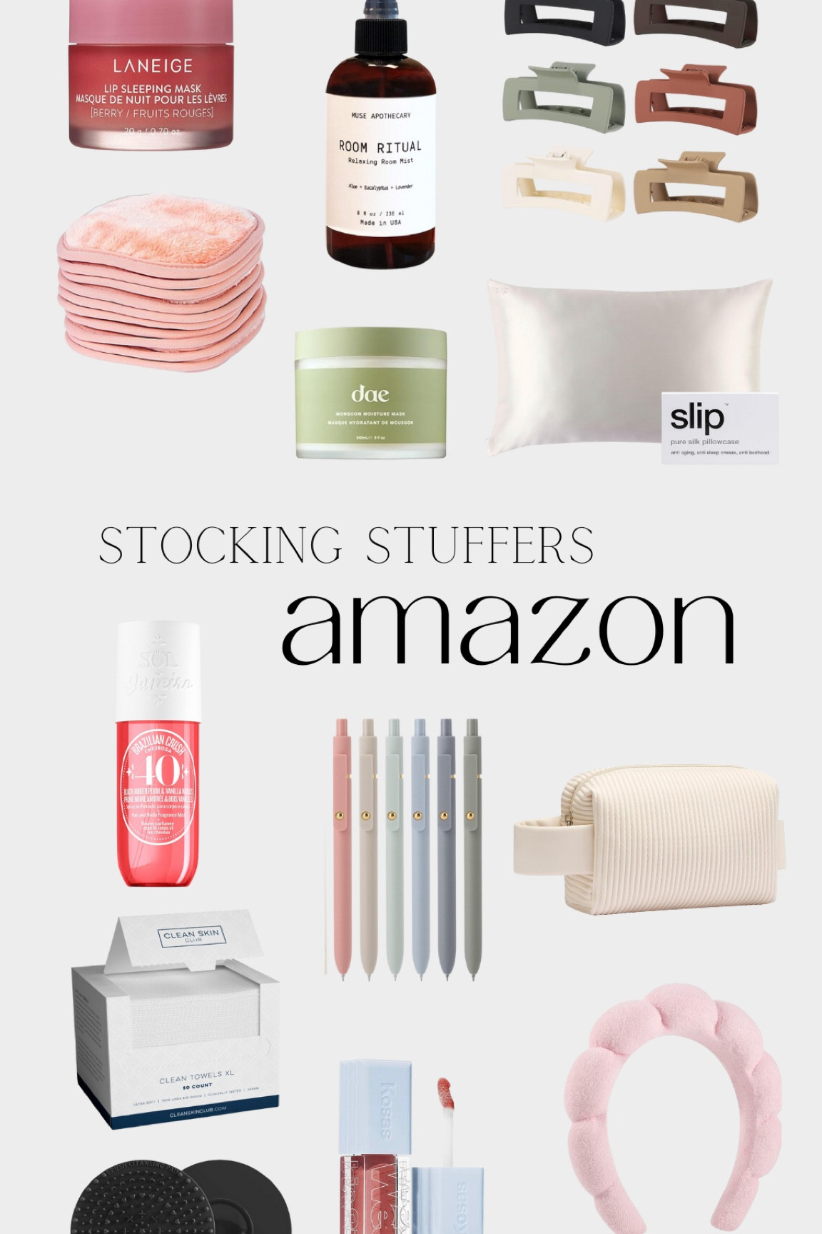 Stocking stuffers from Amazon 

#LTKHoliday #LTKSeasonal #LTKGiftGuide