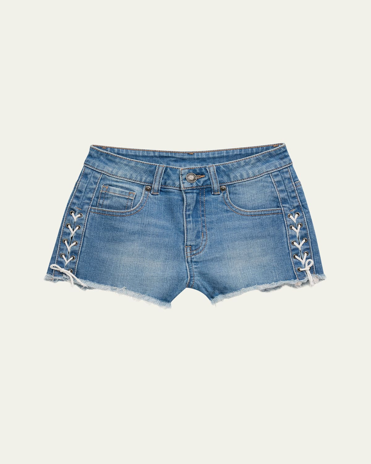 Girl's Berlin Tween Denim Shorts, Size S-XL | Bergdorf Goodman
