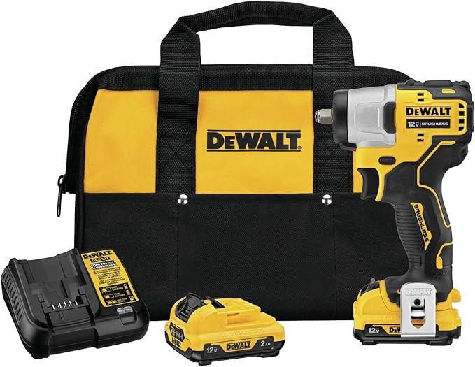 DEWALT XTREME 12V MAX* Impact Wrench, Cordless Kit, 3/8-Inch (DCF902F2) | Amazon (US)