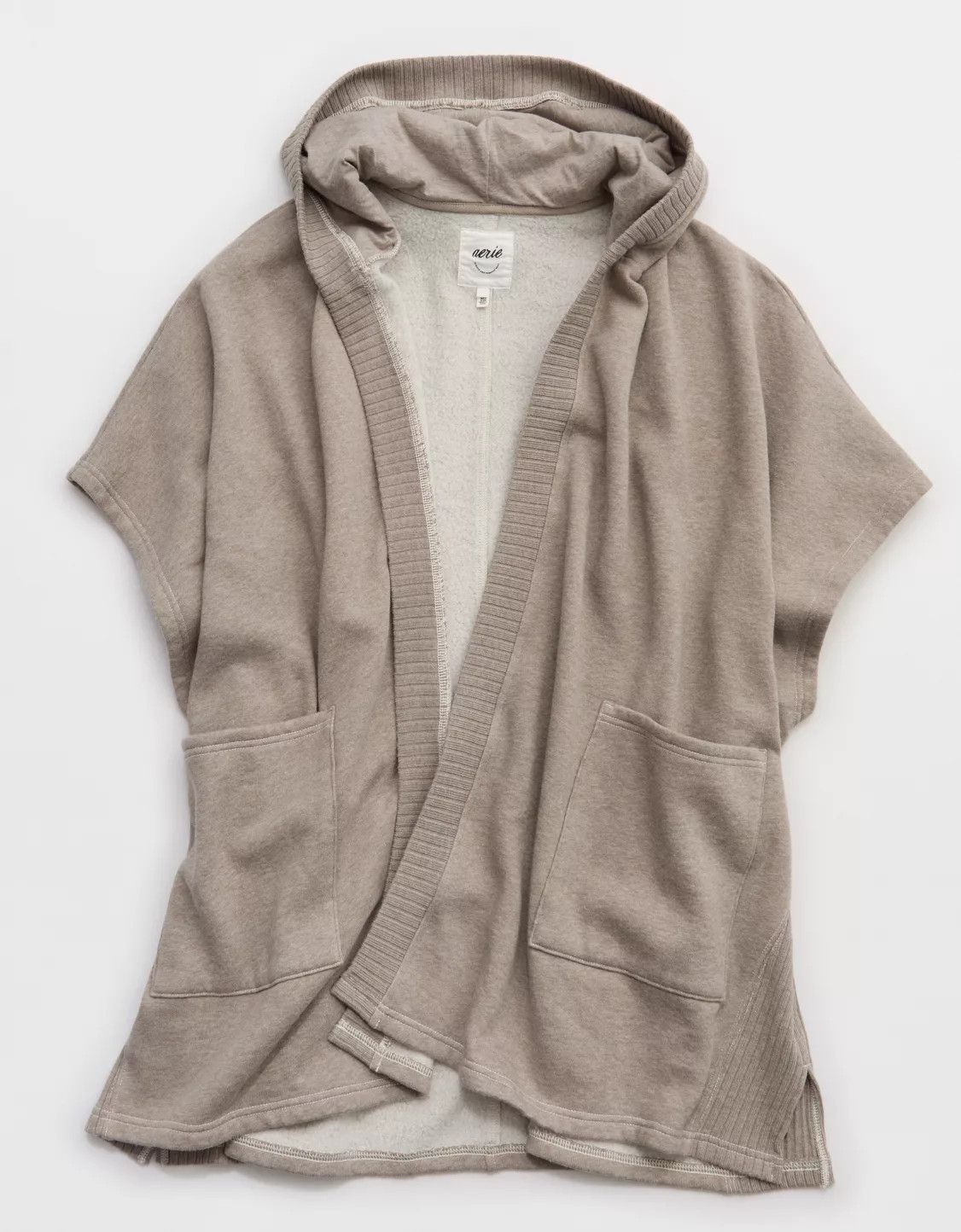 Aerie Hooded Fleece Cape | Aerie