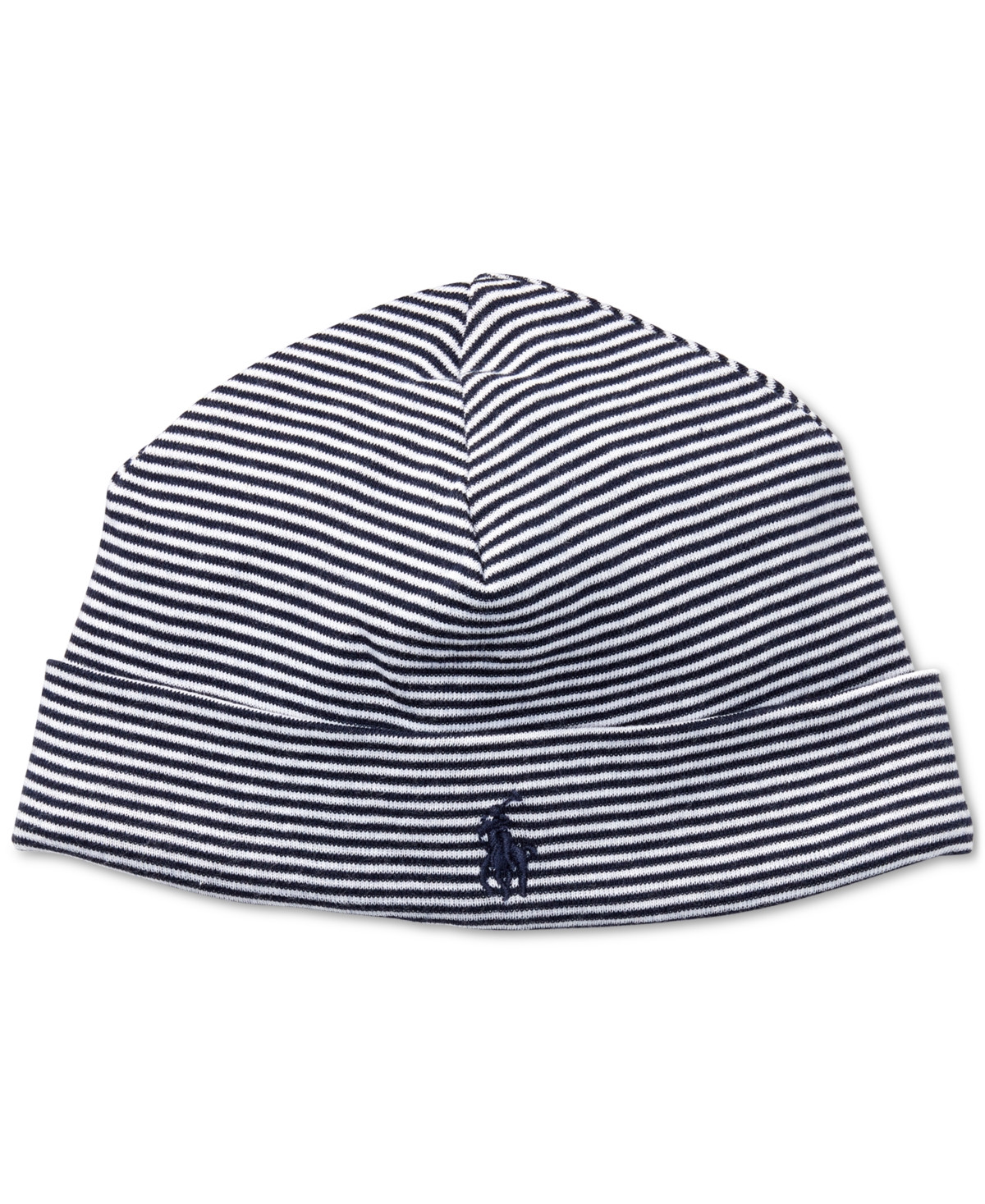 Polo Ralph Lauren Baby Boys Striped Soft Cotton Hat - Refined Navy | Macy's