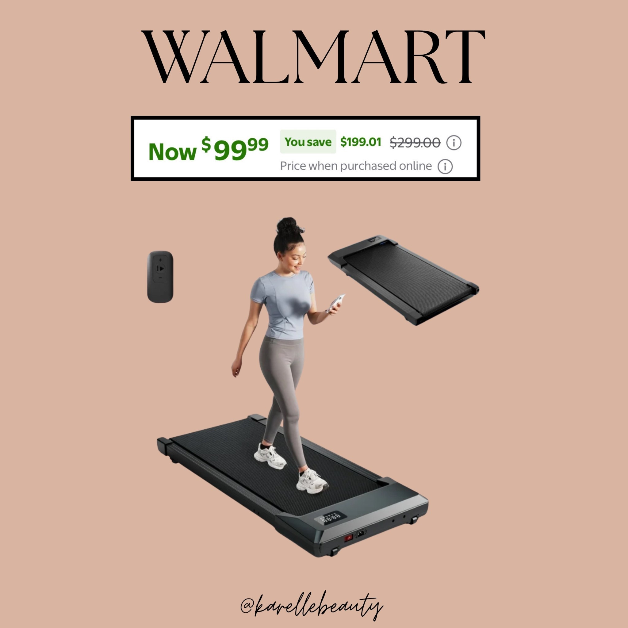 Walking Pad Treadmill with Remote Control,Under Desk Treadmill for Home&Office. 

#LTKFindsUnder100 #LTKHome #LTKmorningroutine