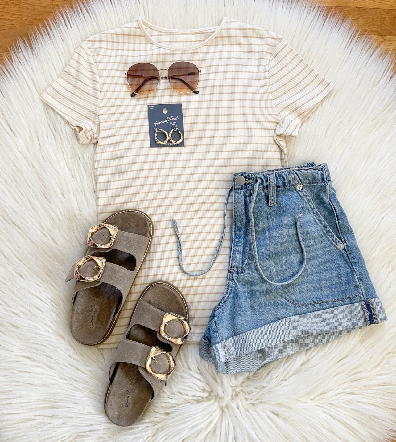 $10 Tees & NEW drawstring shorts make for the best combo! 

#LTKootd